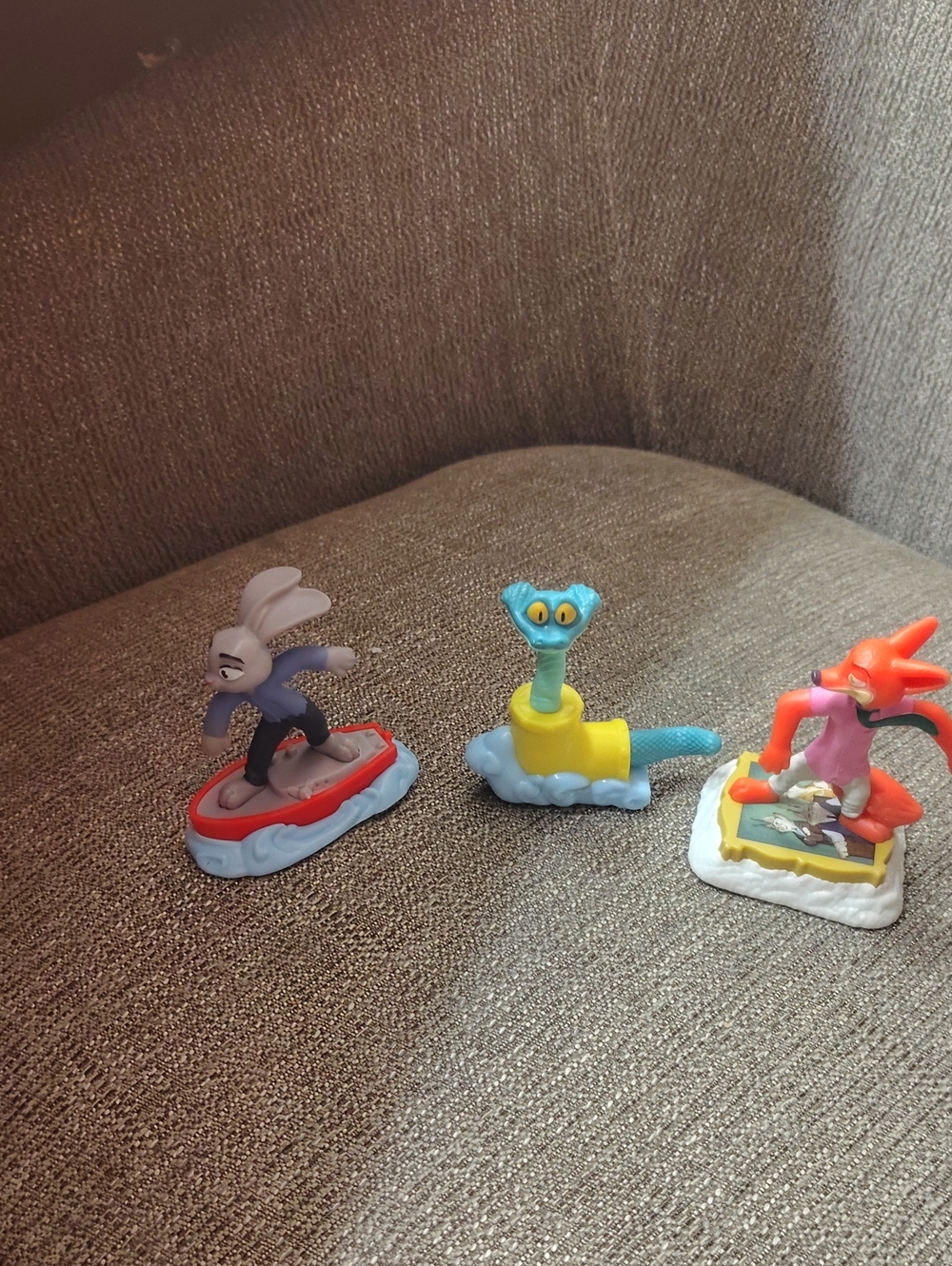 Zootopia 2 Disney Happy Meal Toys ,3 Toys